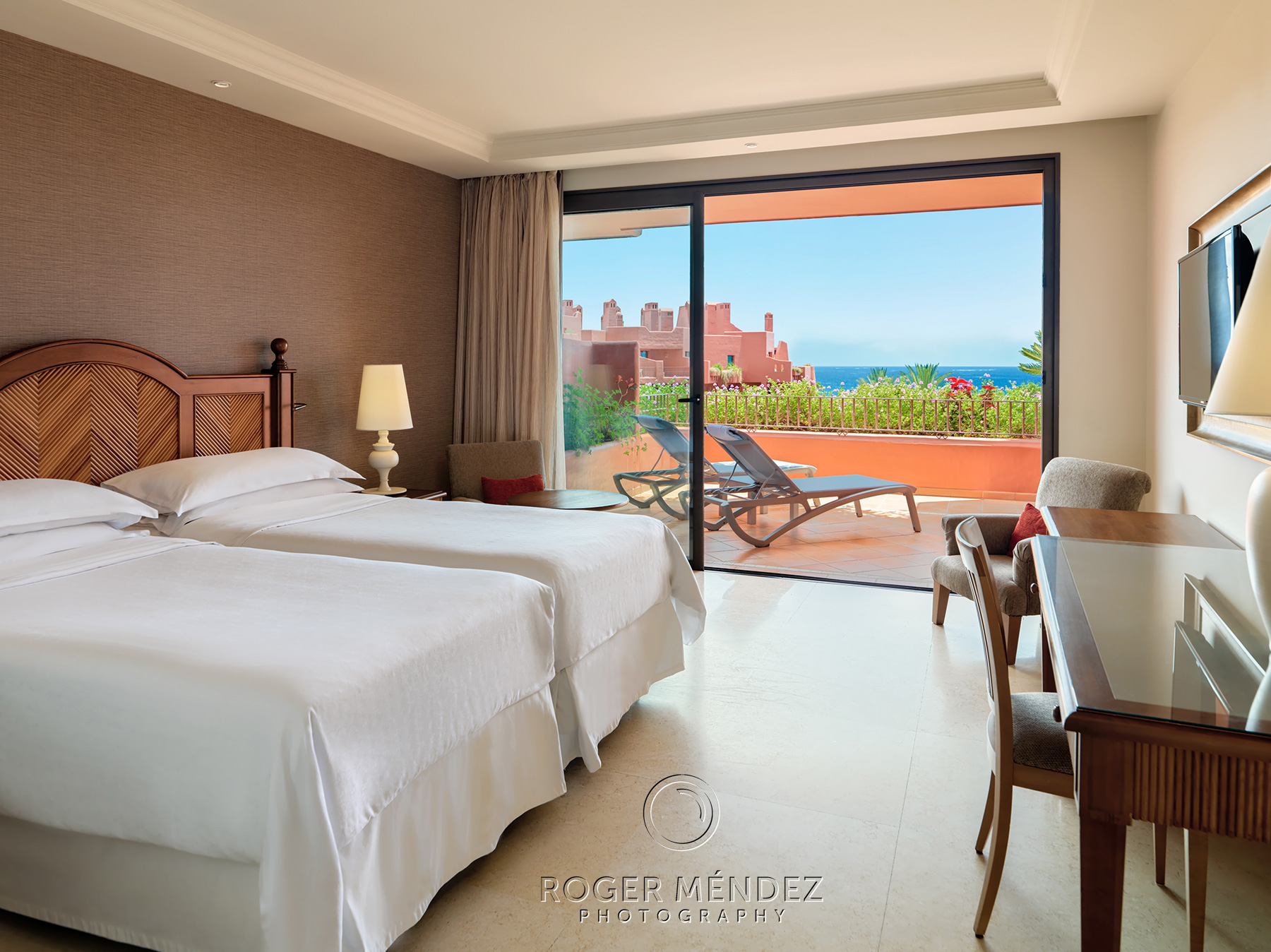 Premium room-partial sea view. Sheraton La Caleta photograh