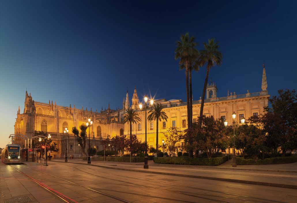 La Giralda y Archivo General de Indias, Sevilla